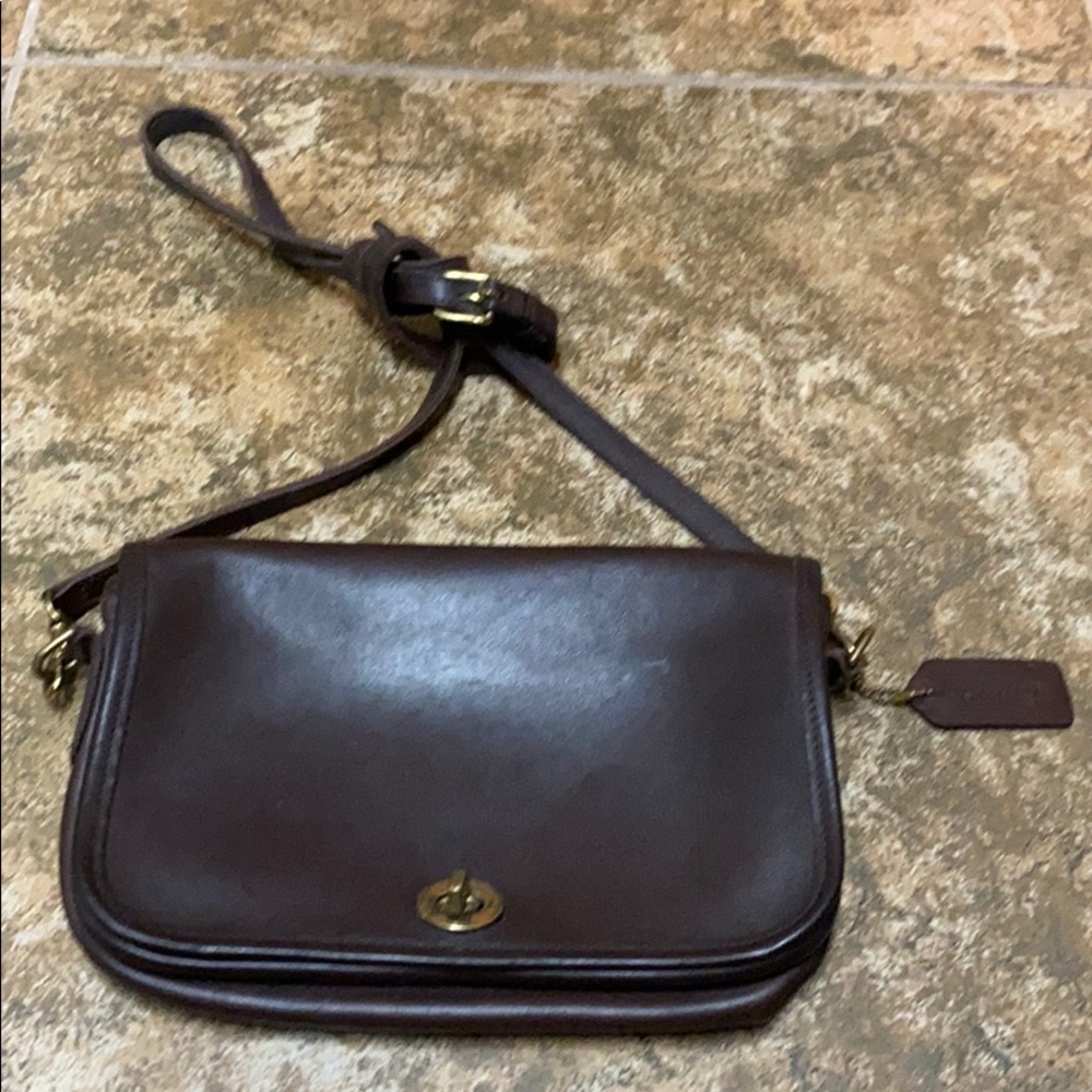 Vintage Brown Coach Purse